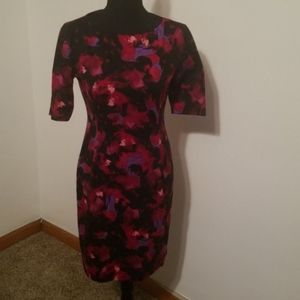 Flattering Wine dress